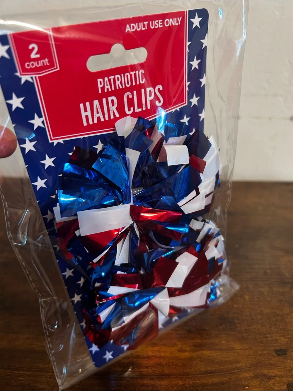 N/A patriotic hair